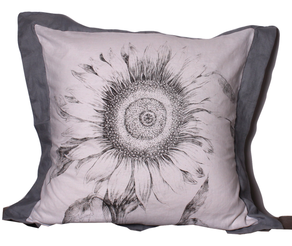 Sunflower Linen Pillowslip Euro