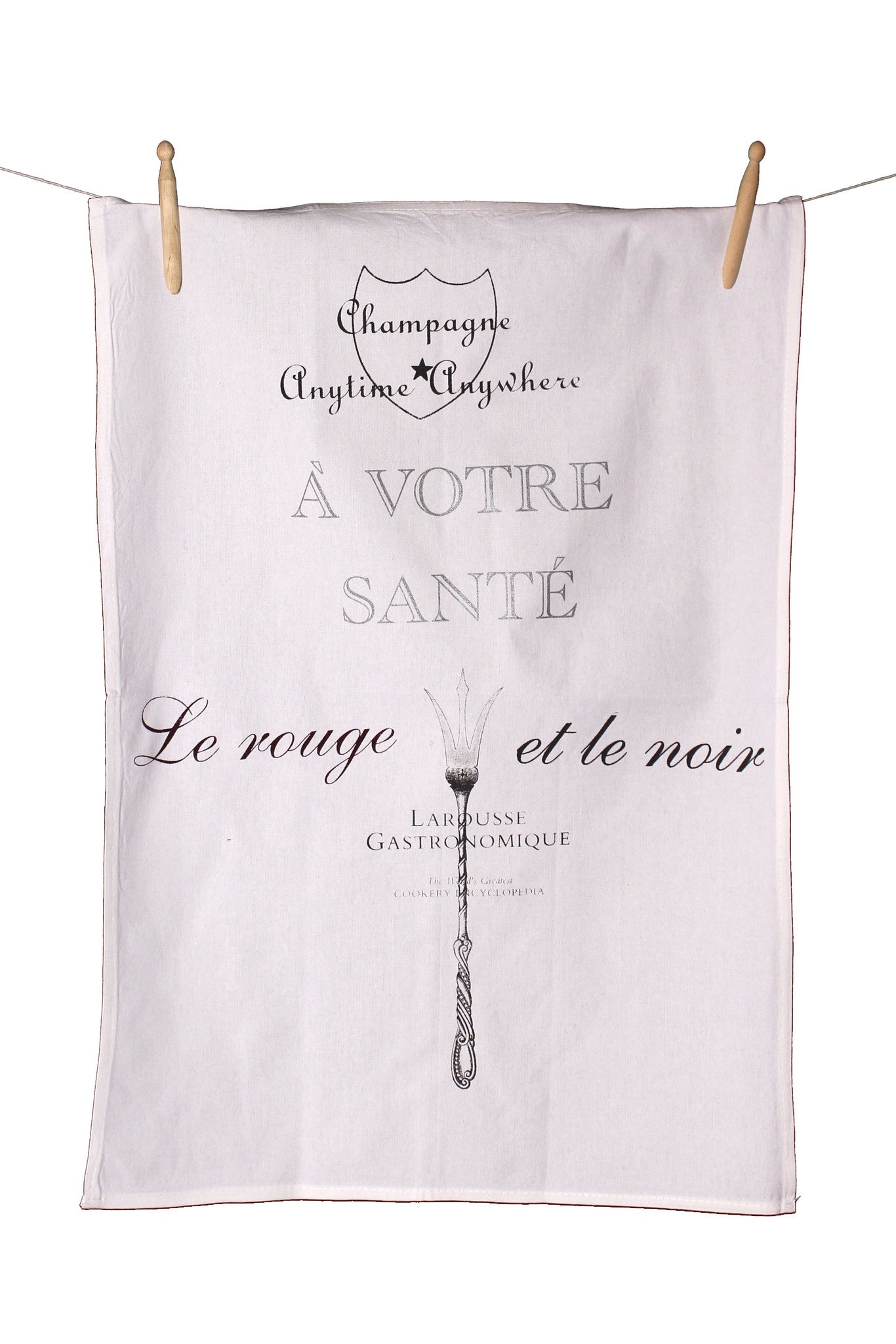 A Votre Sante Tea Towel