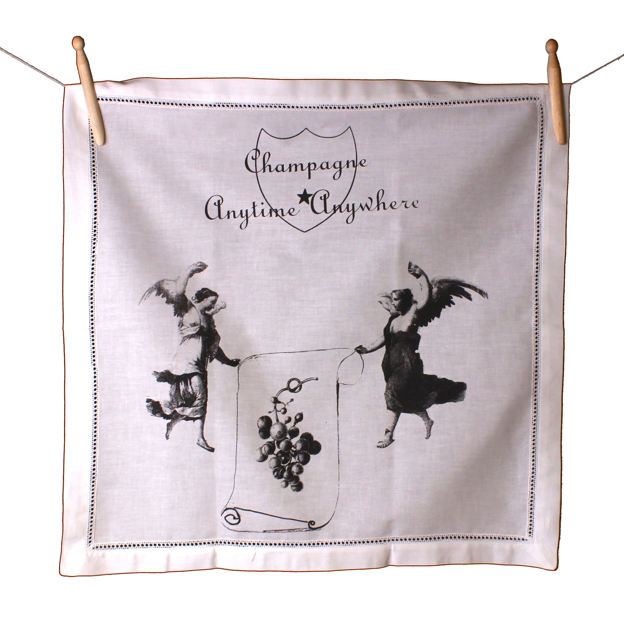 Champagne Angel Napkin